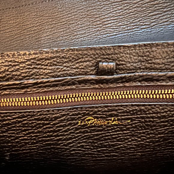 3.1 Philip Lim Pashli Satchel - Medium - Black and Gold - Picture 5 of 7